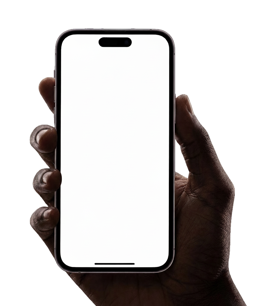 Phone in hand